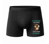 Planetee Caleçon Ce Boulanger Le Plus Chouette Taille L - Face - Humour Boxer Coton Motif Métier Idée Cadeau Anniversaire Noël Homme