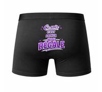 Planetee Caleçon Cest Arthur Qui Régale - Humour Boxer Coton Idée Cadeau Fête des Pères - Taille M