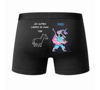 Planetee Caleçon Cheffes de Chantier Les Autres vs Moi Taille XL - Dos - Humour Boxer Coton Motif Métier Idée Cadeau Anniversaire Noël Homme