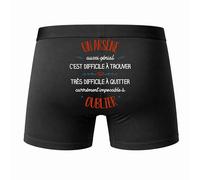 Planetee Caleçon Un Arsène Aussi génial Taille XL - Dos - Humour Boxer Coton Motif Métier Idée Cadeau Anniversaire Noël Homme