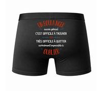 Planetee Caleçon Un BouLa nger Aussi génial Taille XL - Dos - Humour Boxer Coton Motif Métier Idée Cadeau Anniversaire Noël Homme