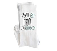 Planetee Chaussettes Accordéon Taille 41-45 | Cadeau Fantaisie Original Drôle Anniversaire Noël Humour