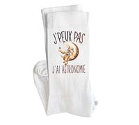 Planetee Chaussettes Astronomie Taille 41-45 | Cadeau Fantaisie Original Drôle Anniversaire Noël Humour
