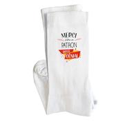 Planetee Chaussettes Patron aussi génial Merci Taille 41-45 | Cadeau Original pour Hommes Anniversaire Noël Humour