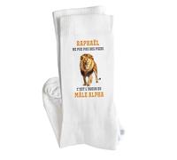 Planetee Chaussettes Raphaël Odeur du Mâle Alpha Taille 41-45 | Cadeau Original pour Hommes Fantaisie Insolites Anniversaire Beauf Noël Humour