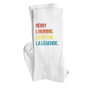 Planetee Chaussettes Rémy Mythe Légende Vintage Taille 41-45 | Cadeau Original Homme Anniversaire Noël Humour