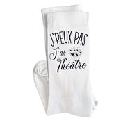 Planetee Chaussettes Théâtre Taille 37-40 | Cadeau Fantaisie Original Drôle Anniversaire Noël Humour