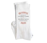 Planetee Chaussettes Une Maitresse aussi géniale Taille 36-40 - Femme Drôles et Insolites - Cadeau Original et Humour - Anniversaire, Noël, Fête des Mères