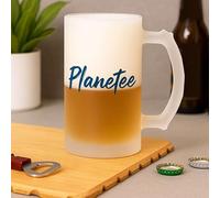 Planetee Chope de bière Best Padre Ever - Idée Verre à Bière Cadeau Famille Papa Fête des Pères Anniversaire Noël Pinte cervoise
