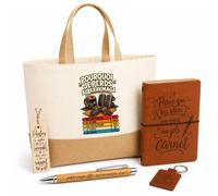 Planetee Coffret Cadeau Krav Maga Pourquoi je perds | Sac Cabas Coton et Jute 18 L, Carnet, Stylo Bambou, Porte-Clés, Marque-Page | 5 Pièces Gravées | Anniversaire Noël