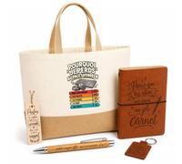 Planetee Coffret Cadeau Palet Vendéen Pourquoi je perds | Sac Cabas Coton et Jute 18 L, Carnet, Stylo Bambou, Porte-Clés, Marque-Page | 5 Pièces Gravées | Anniversaire Noël
