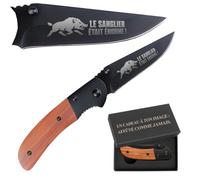 Planetee Couteau Le sanglier était énorme ! - Couteau pliant de poche