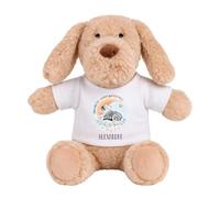 Planetee Doudou bébé Chien Alexandre Adorable Quand Je Dors Peluche Cadeau Naissance Nouveau-né Baby Shower Garçon