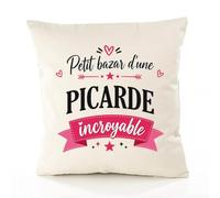 Planetee Housse de Coussin Bazar Picarde Incroyable