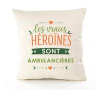 Planetee Housse de Coussin Vraies Héroines Ambulancières