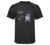 Planetee Maillot de Sport Homme Archeologues Les Autres vs Moi - T-Shirt Respirant Polyester Manches Courtes - Cadeau Sportif Anniversaire Noël Fête des Pères - Taille M