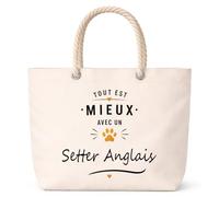 Planetee Mieux avec un Setter Anglais