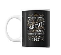 Planetee Mug 1927 Femme Parfaite 98 ans | Tasse Anniversaire imprimée en France