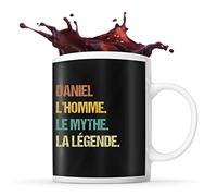 Planetee Mug Daniel Mythe Légende Vintage | Tasse Prénom Cadeau Anniversaire Humour