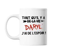 Planetee Mug Daryl notre Héros Blanc