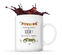 Planetee Mug Élisa Excellente soeur Cadeau Annonce Grossesse