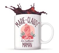 Planetee Mug Femme - Marie-Claude - La Meilleure Maman Tasse Humour idée cadeau