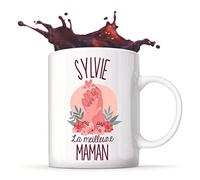 Planetee Mug Femme - Sylvie - La Meilleure Maman Tasse Humour idée cadeau