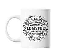 Planetee Mug Gardien d'immeuble Le Mythe la Légende blanc