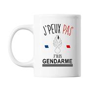 Planetee Mug Gendarme j'peux pas Blanc