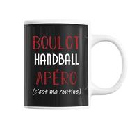 Planetee Mug Handball C'est ma Routine | Tasse Humour