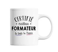 Planetee Mug Homme Formateur Meilleur de France | Tasse Blanc métier