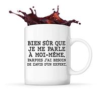 Planetee Mug Humour Avis D’un Expert Tasse Café Original | Drole Idée Cadeau Collegue Travail Patron Boss Homme Anniversaire Départ Retraite Amis Papa Maman Frere Soeur