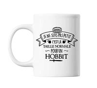 Planetee Mug Je ne suis pas petit C'est la taille normale pour un Hobbit