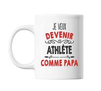 Planetee Mug Je veux devenir Athlète comme Papa