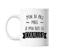 Planetee Mug J'en ai pas mais je m'en bats les Couilles