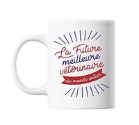 Planetee Mug La future meilleure Vétérinaire du monde entier | Tasse imprimée en France
