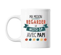Planetee Mug Ma Mission Moto Gp Avec Papi | Tasse Imprimée En France