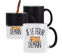 Planetee Mug Magique Chow Chow Je le ferai demain