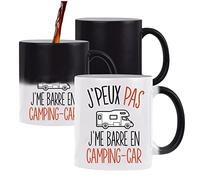 Planetee Mug Magique J'peux pas Camping car | Tasse Humour