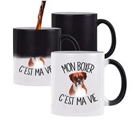 Planetee Mug magique thermoréactif Breakdance c'est la vie Breakdanceur | Tasse changement de couleur idée cadeau métier anniversaire Noël femme homme idée cadeau métier anniversaire Noël femme homme