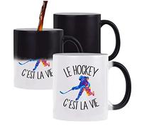 Planetee Mug magique thermoréactif Husky c'est la vie Chien - Tasse changement de couleur idée cadeau métier anniversaire Noël femme homme