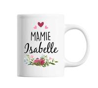 Planetee Mug Mamie Isabelle - Tasse prénom Grand Mère