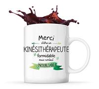 Planetee Mug Merci Kinésithérapeute Inoubliable Homme | Tasse Idée Cadeau Collègue Travail Retraite