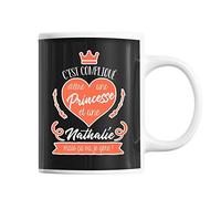 Planetee Mug Nathalie La Princesse | Tasse Prénom