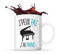 Planetee Mug Piano j'peux pas Blanc