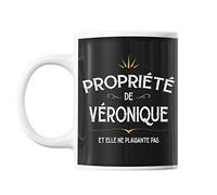 Planetee Mug propriété de Véronique | Tasse prénom humour
