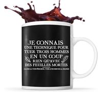 Planetee Mug Répliques (Mug Techniques de combat Noir)
