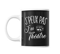 Planetee Mug Théâtre j'peux pas Noir