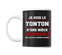 Planetee Mug Tonton Nièce Noir