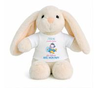Planetee Peluche Lapin Bébé Doudou Betises Licorne Avion Papy Cadeau Naissance Nouveau né Fille garçon Baby Shower
